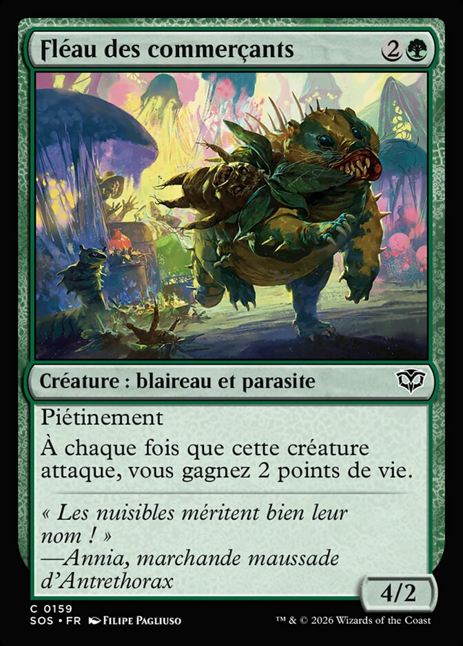 Fléau des commerçants
