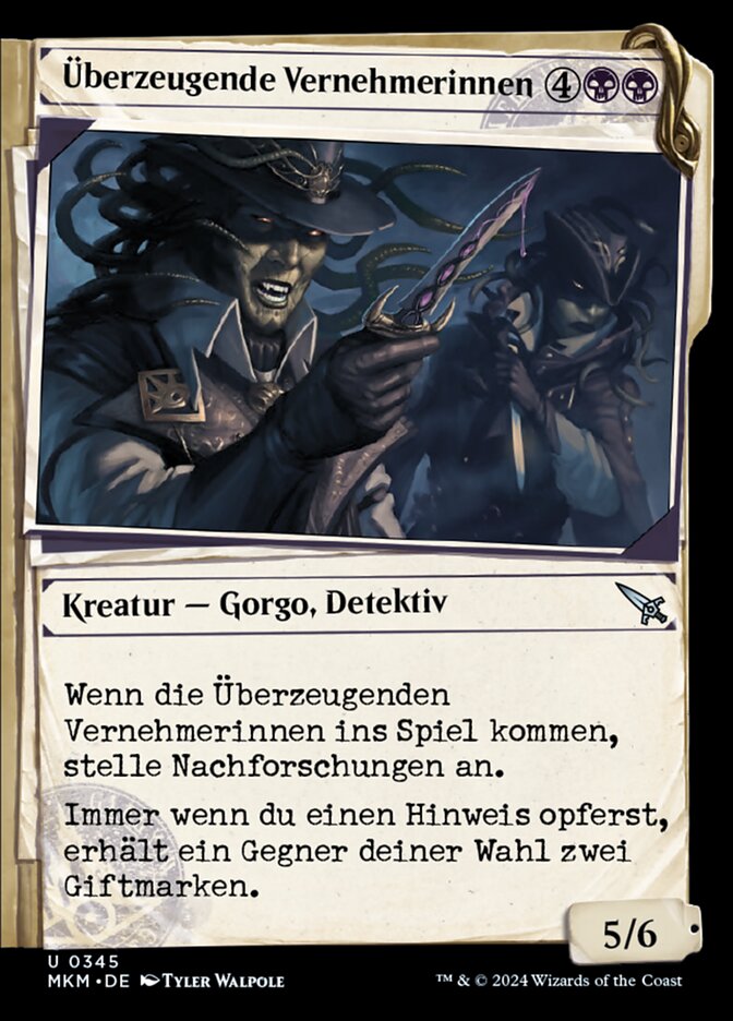 Überzeugende Vernehmerinnen