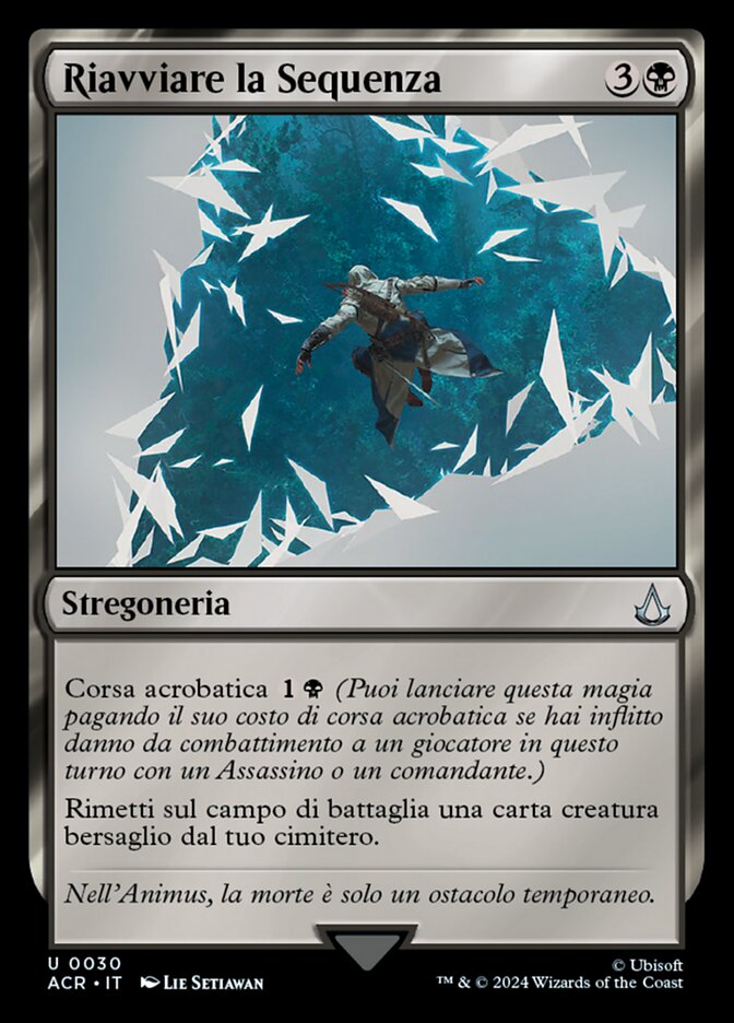 Riavviare la Sequenza