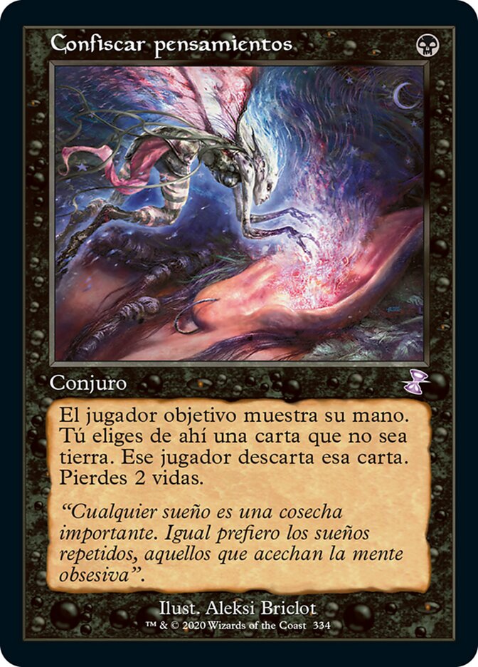Confiscar pensamientos