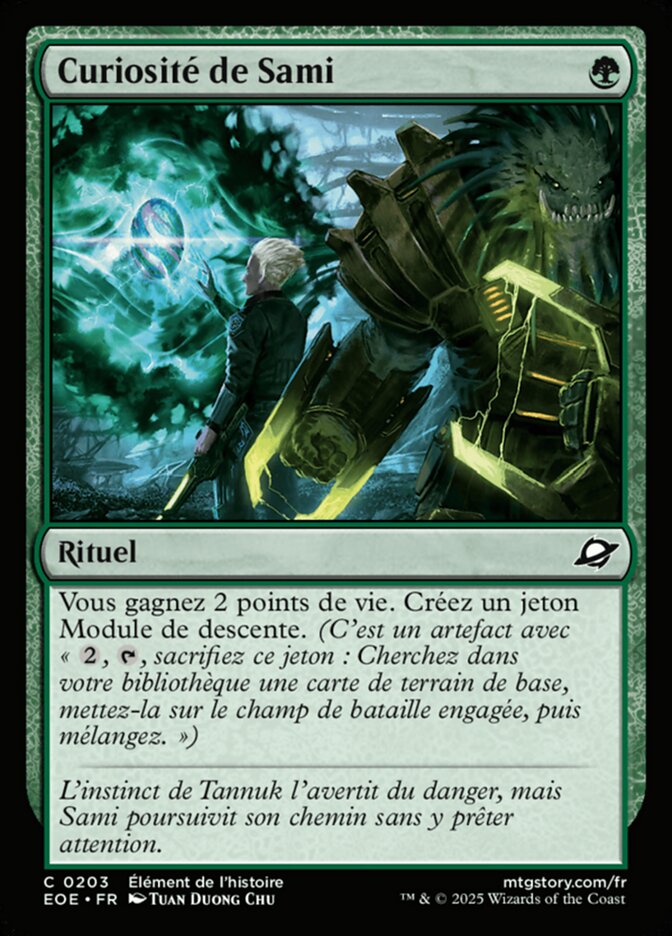 Curiosité de Sami