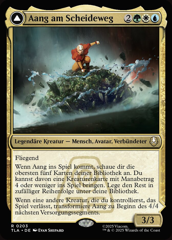 Aang, at the Crossroads // Aang, Destined Savior