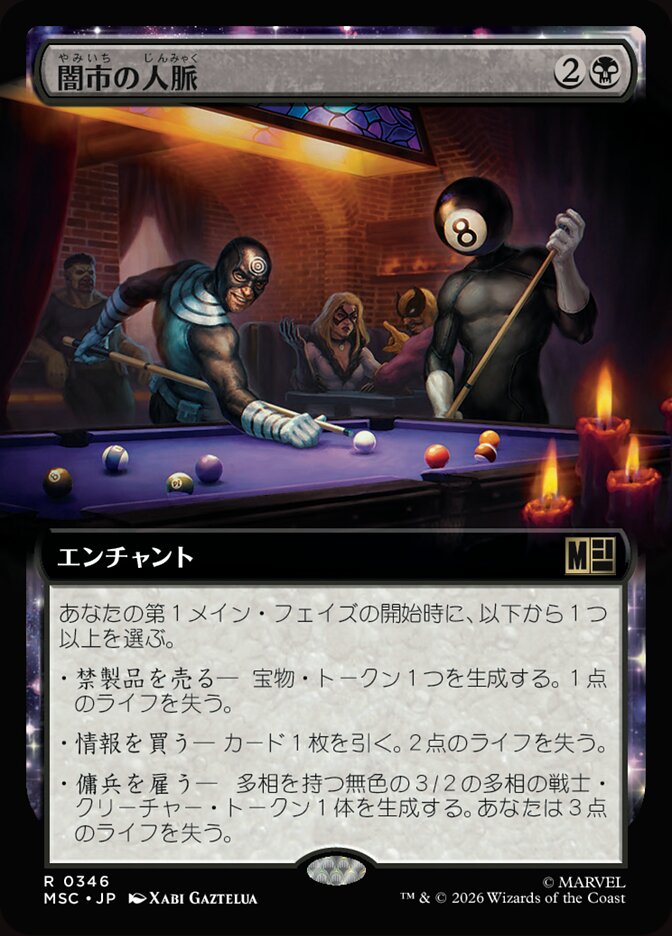 闇市の人脈