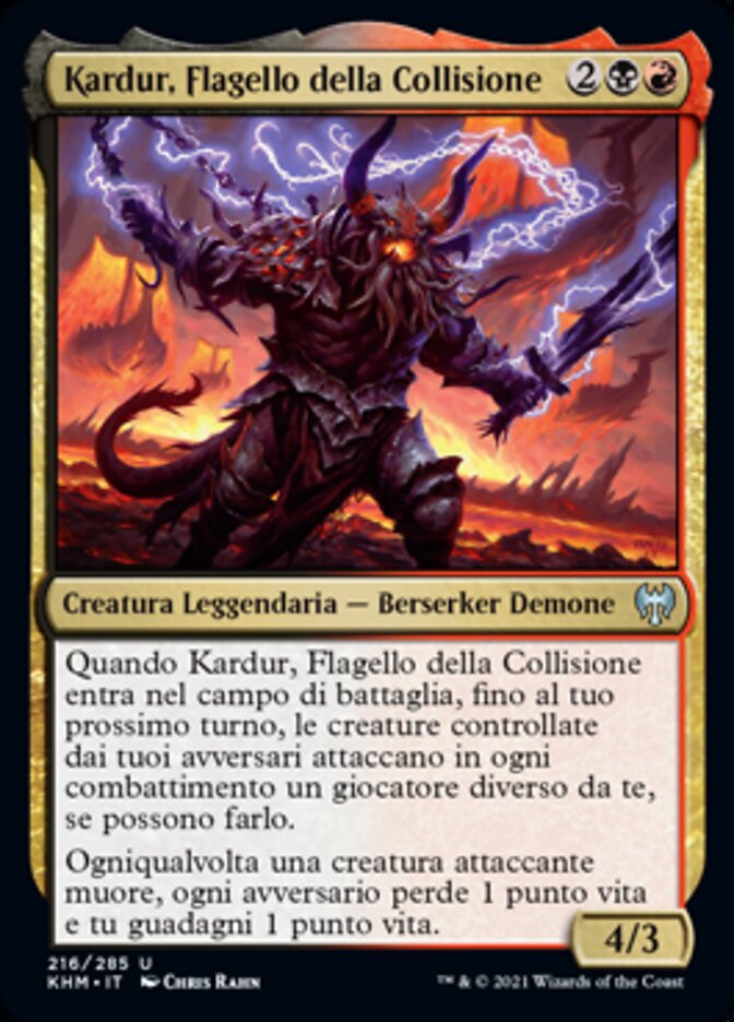 Kardur, Flagello della Collisione