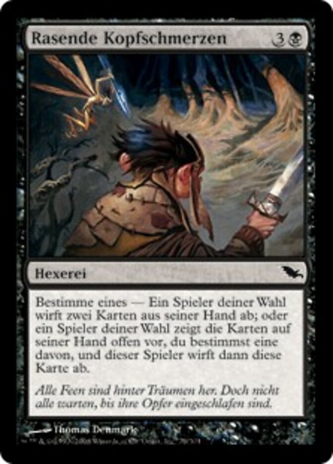 Rasende Kopfschmerzen