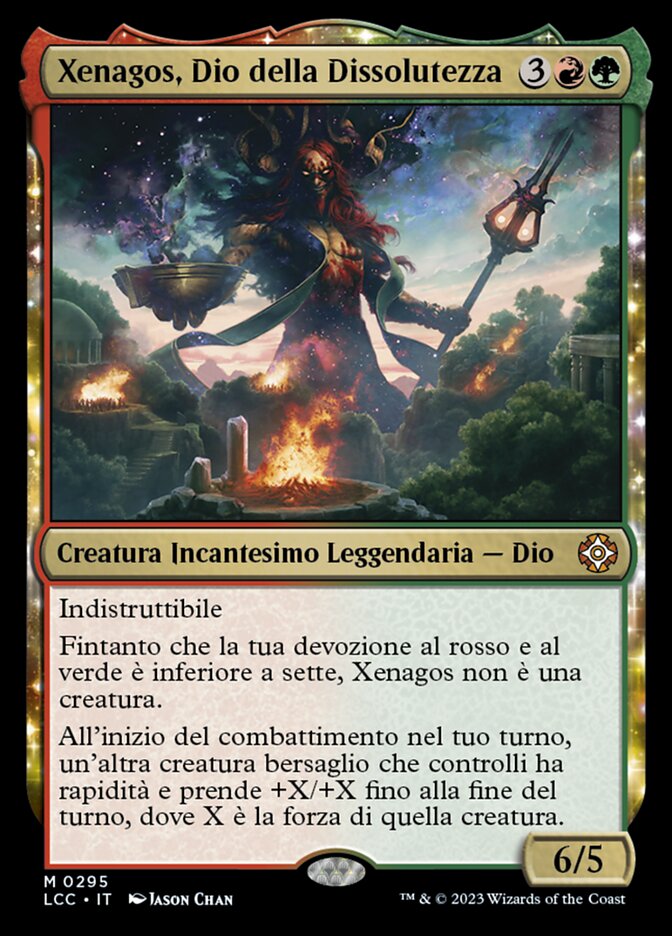 Xenagos, Dio della Dissolutezza