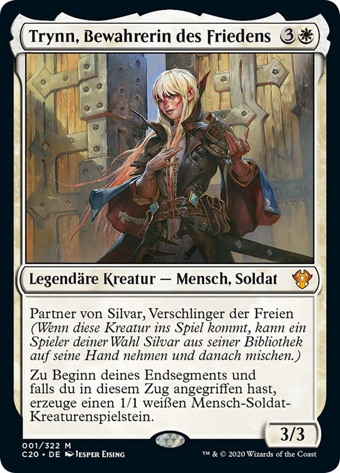 Trynn, Bewahrerin des Friedens