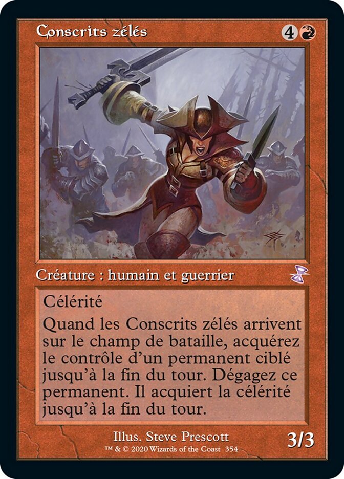 Conscrits zélés