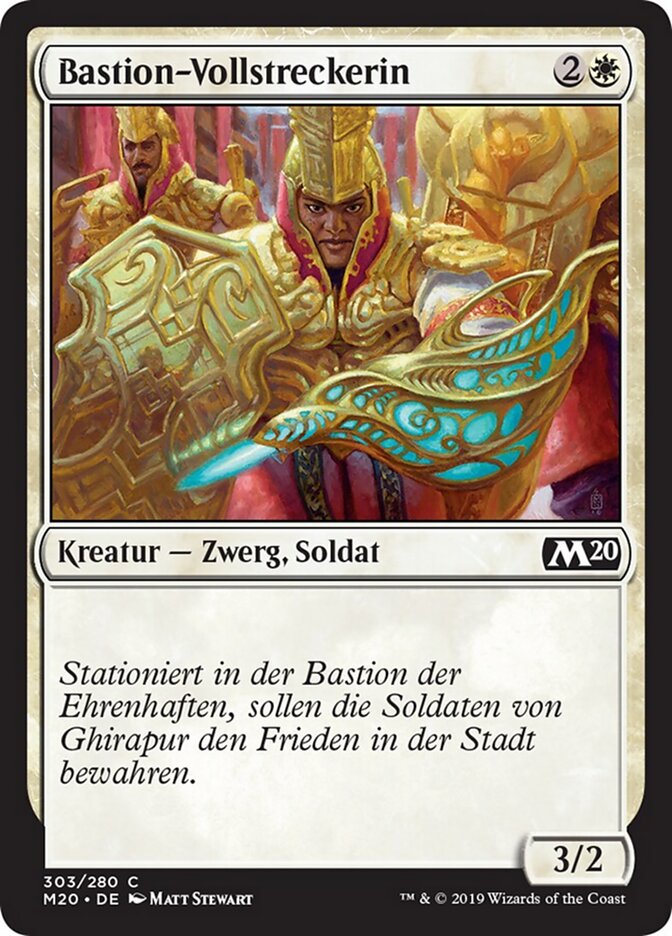 Bastion-Vollstreckerin