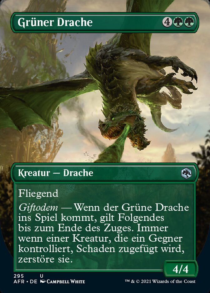 Grüner Drache