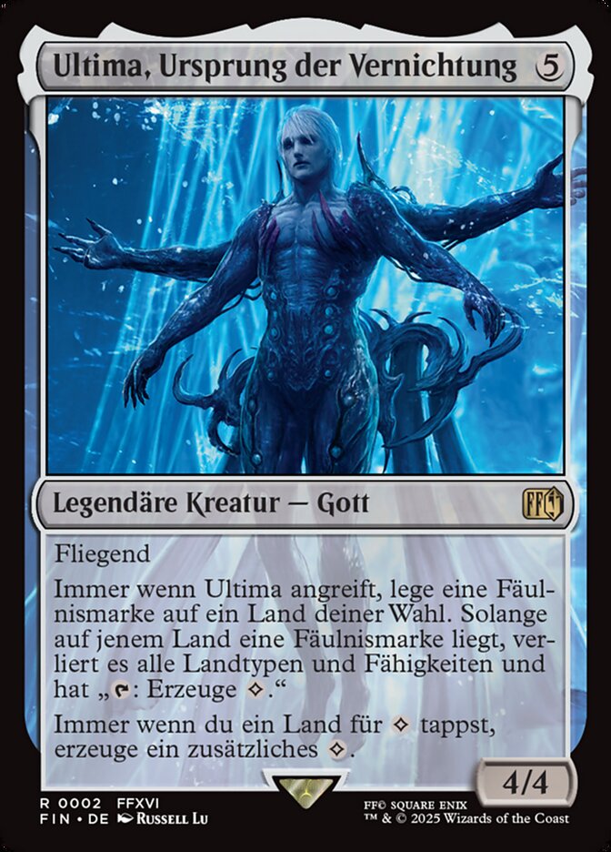 Ultima, Ursprung der Vernichtung