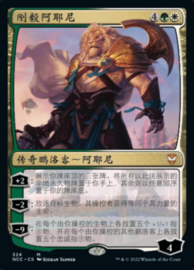 刚毅阿耶尼