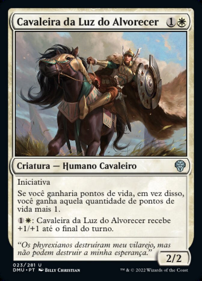 Cavaleira da Luz do Alvorecer