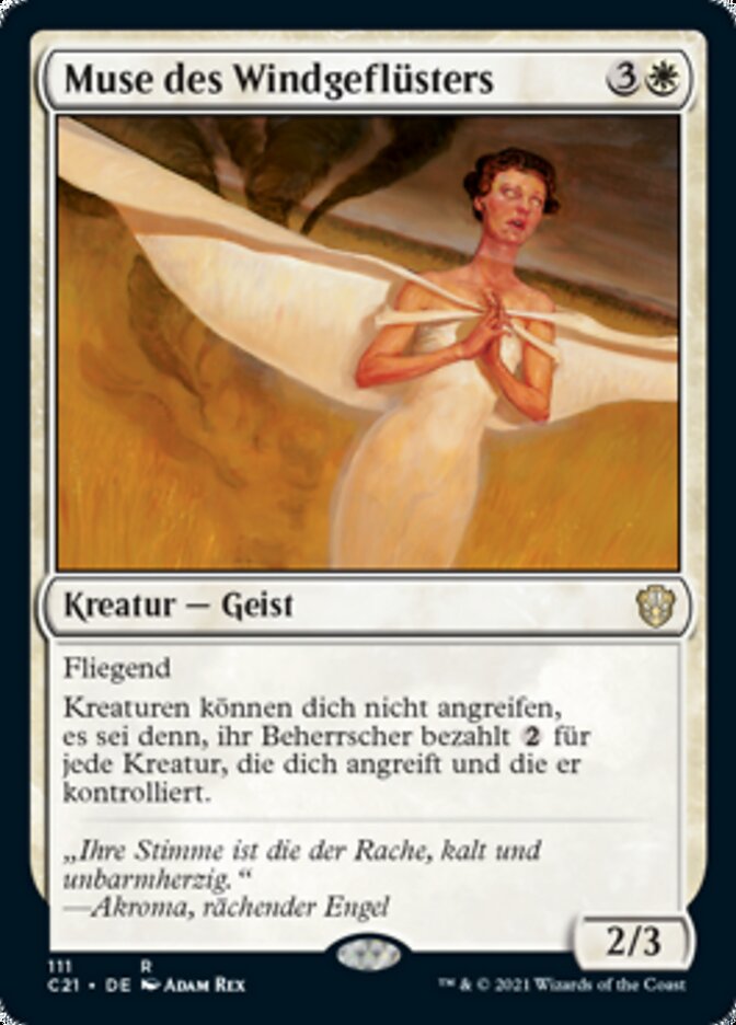 Muse des Windgeflüsters