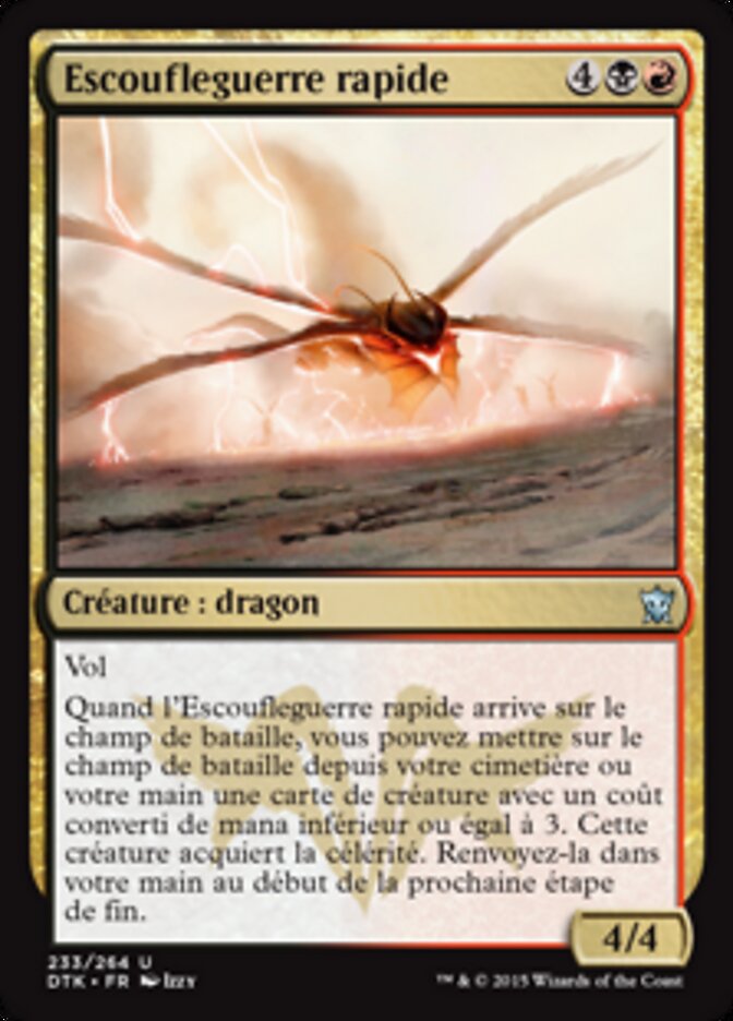 Escoufleguerre rapide