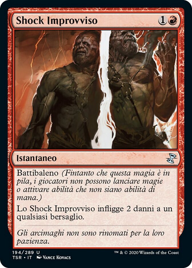 Shock Improvviso