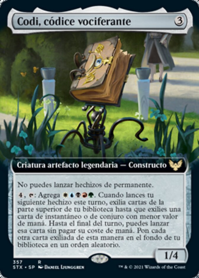 Codi, códice vociferante