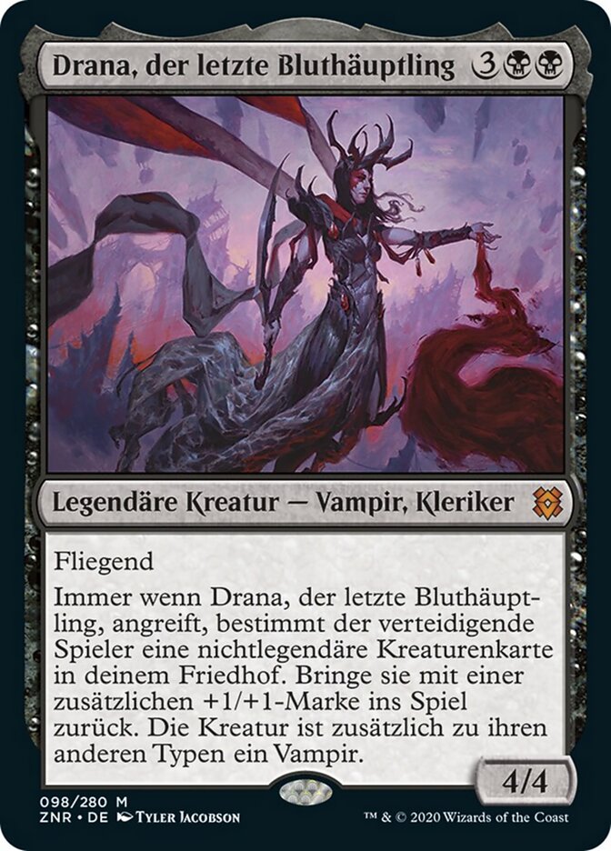 Drana, der letzte Bluthäuptling