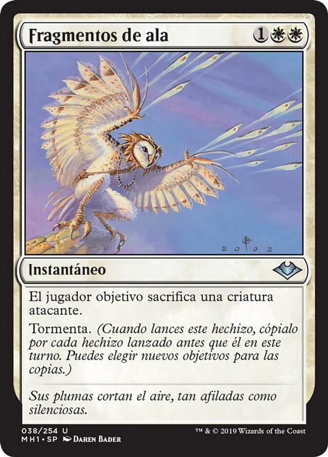 Fragmentos de ala