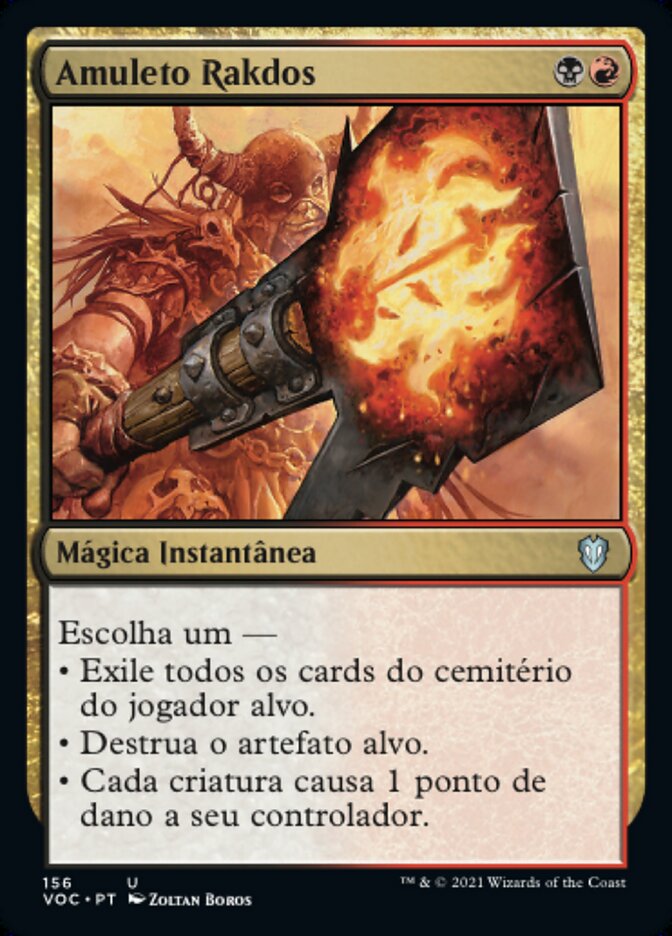 Amuleto Rakdos
