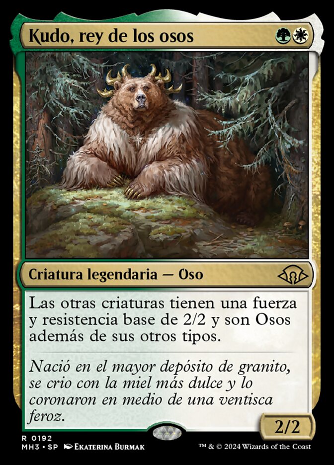 Kudo, rey de los osos