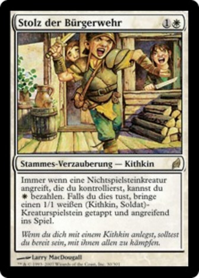 Stolz der Bürgerwehr