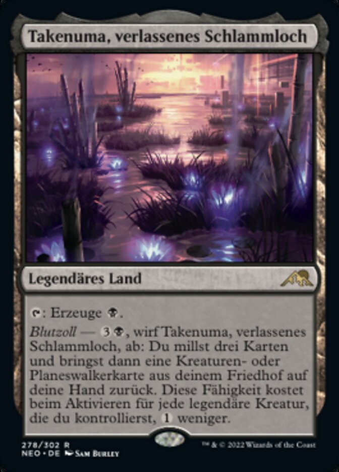 Takenuma, verlassenes Schlammloch