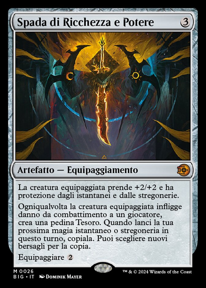 Spada di Ricchezza e Potere