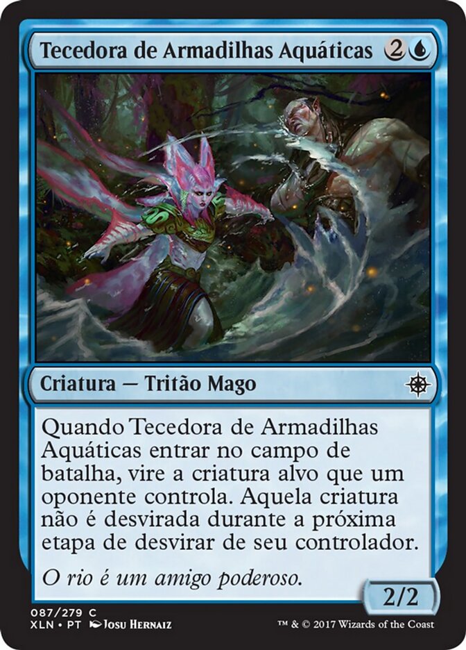 Tecedora de Armadilhas Aquáticas
