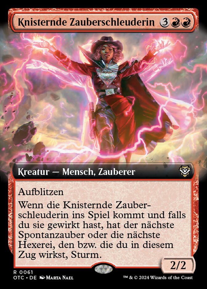 Knisternde Zauberschleuderin