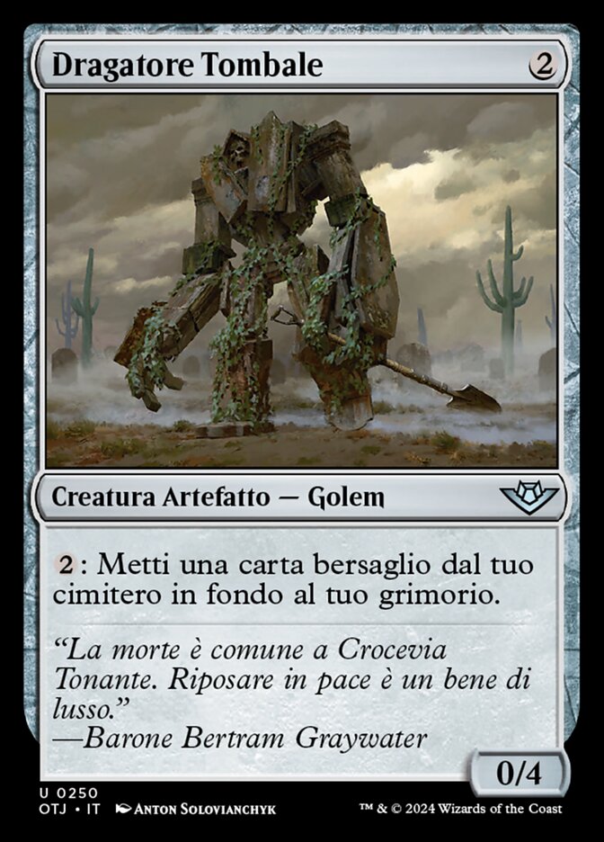 Dragatore Tombale