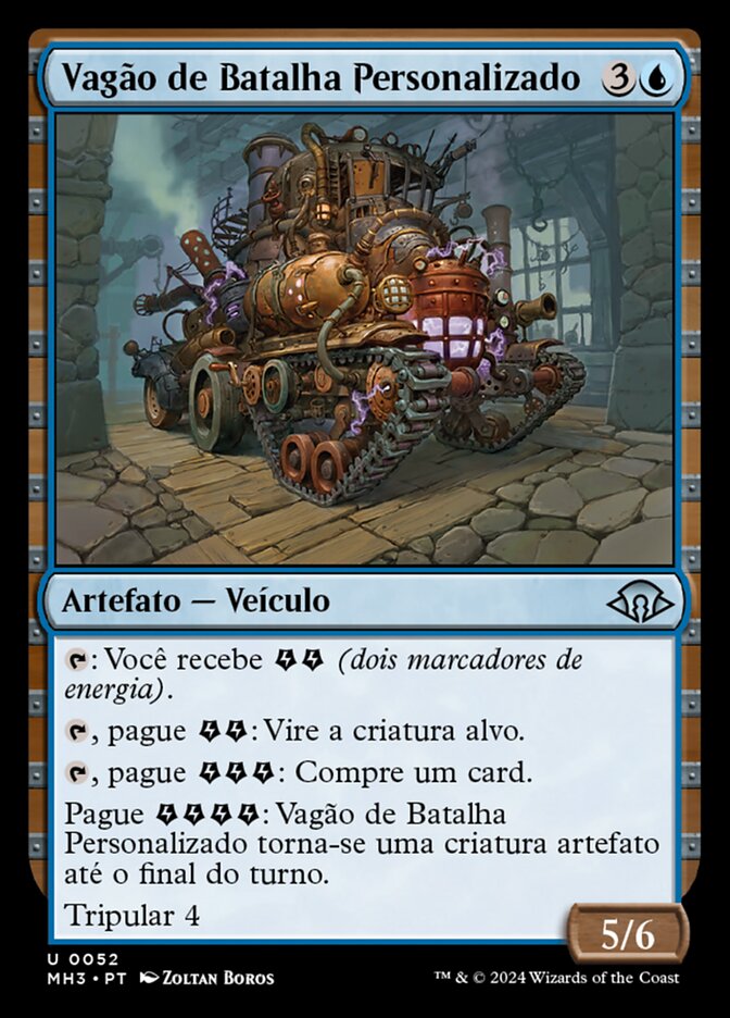 Vagão de Batalha Personalizado