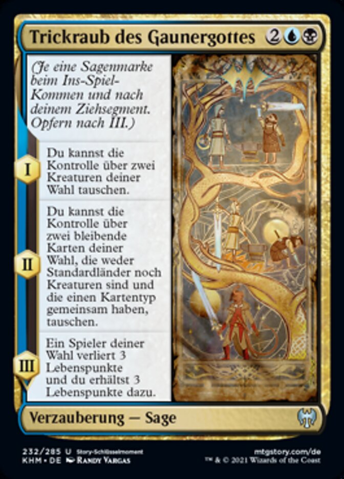 Trickraub des Gaunergottes