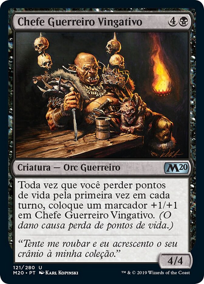 Chefe Guerreiro Vingativo