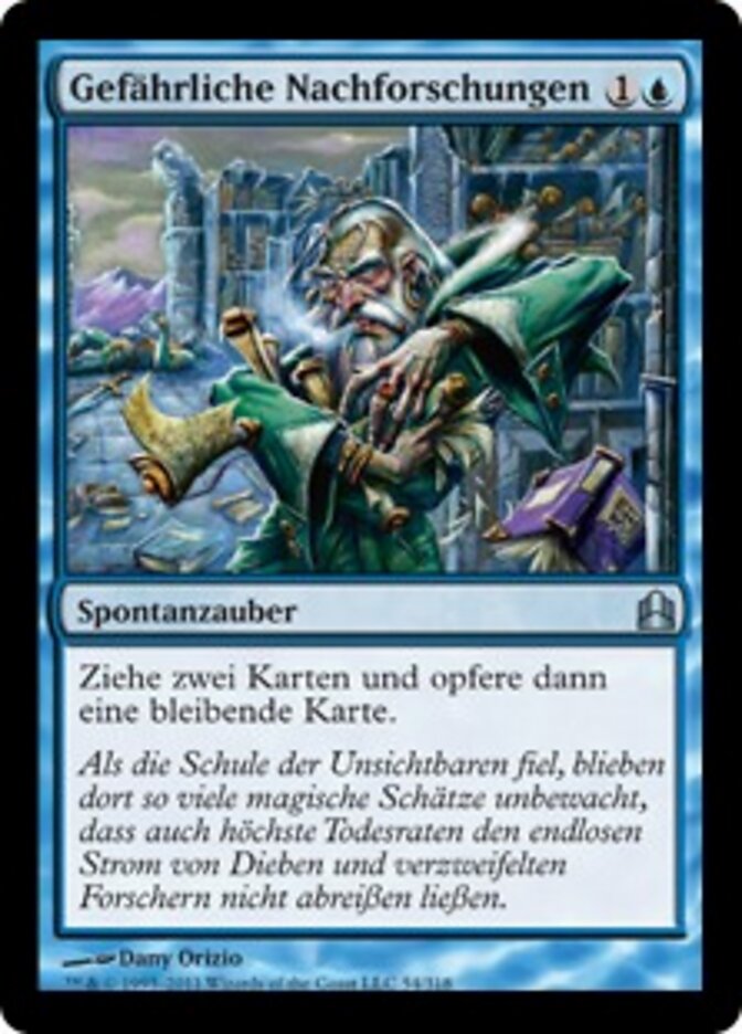 Gefährliche Nachforschungen