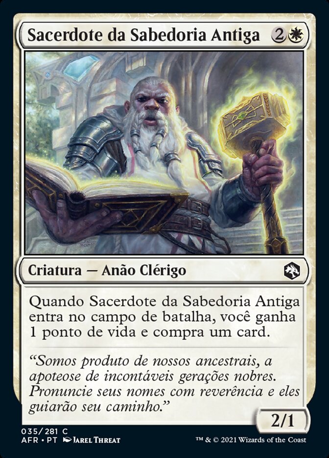 Sacerdote da Sabedoria Antiga