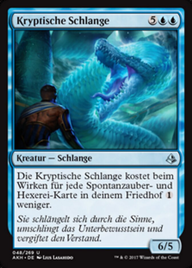Kryptische Schlange