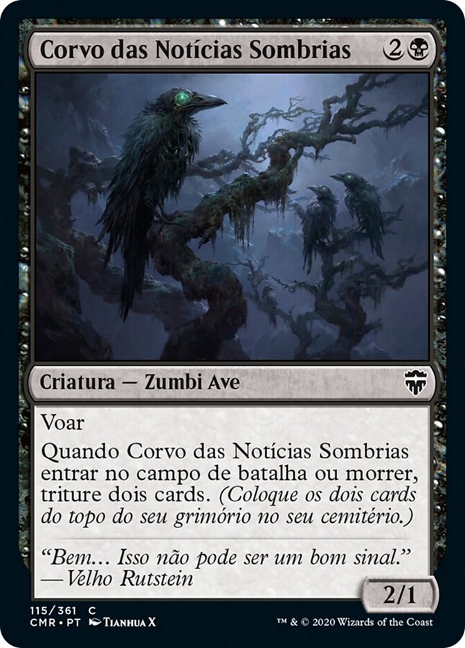 Corvo das Notícias Sombrias