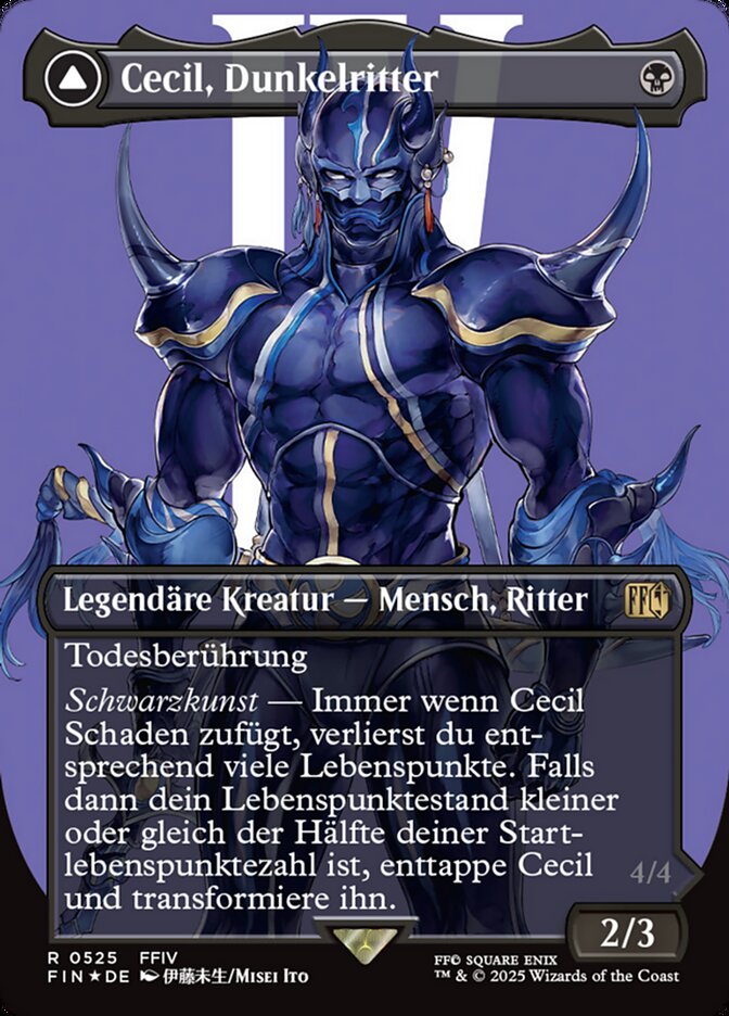 Cecil, Dark Knight // Cecil, Redeemed Paladin