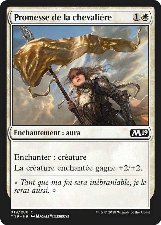 Promesse de la chevalière