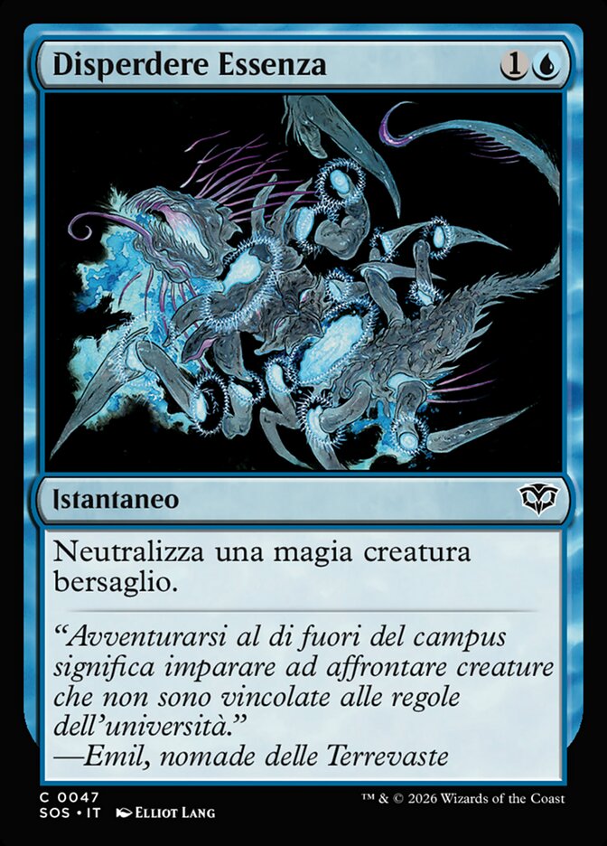 Disperdere Essenza