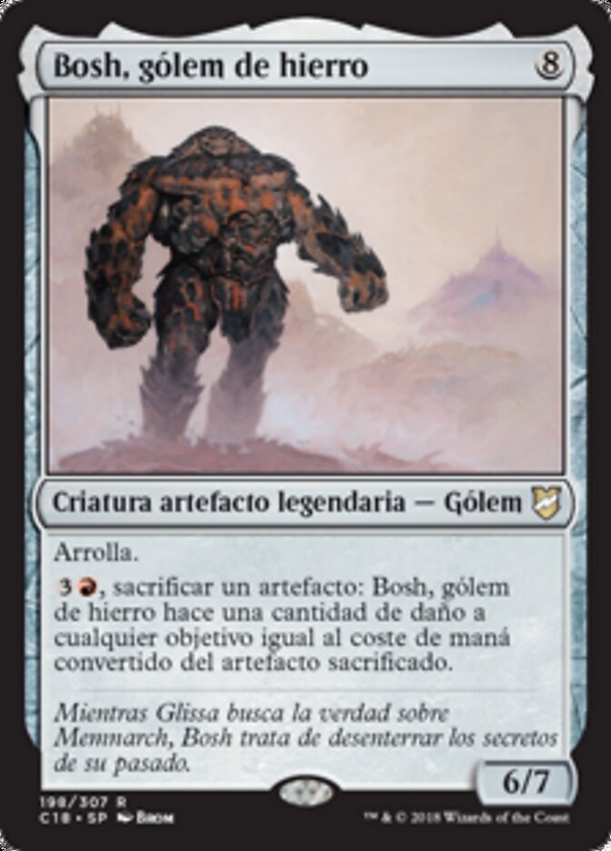 Bosh, gólem de hierro