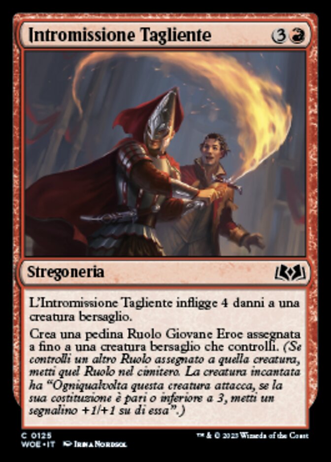 Intromissione Tagliente