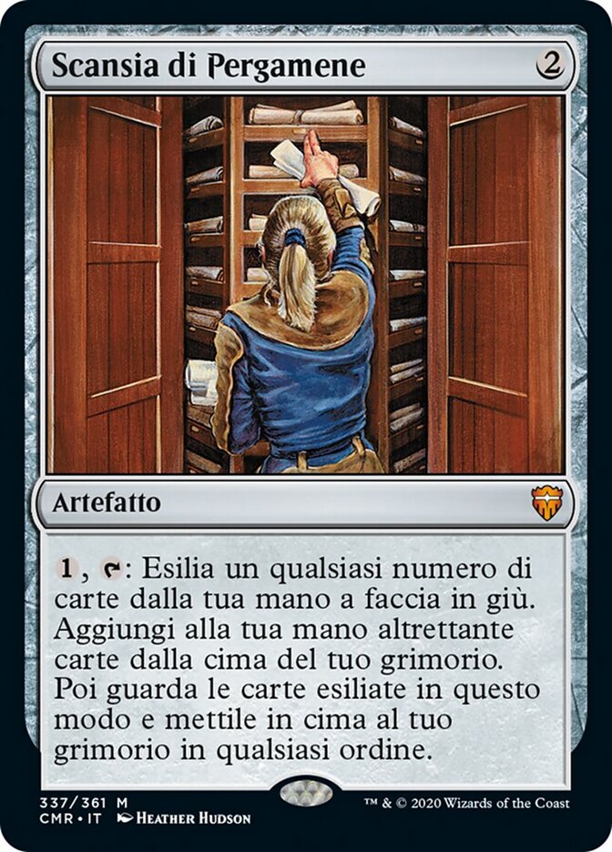 Scansia di Pergamene