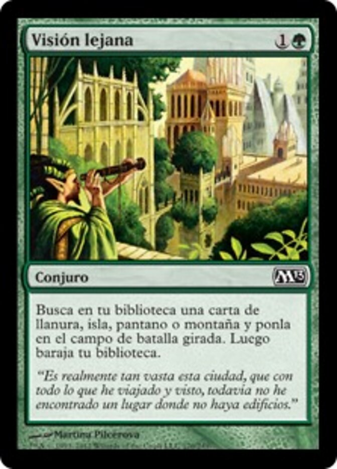 Visión lejana
