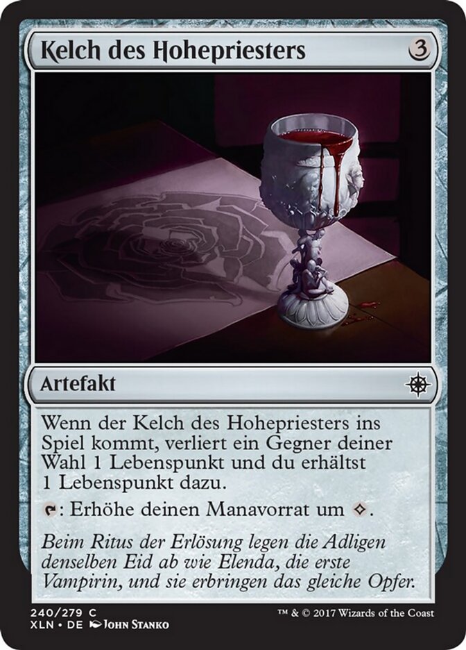 Kelch des Hohepriesters