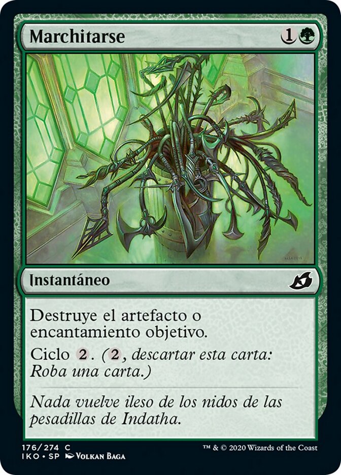 Marchitarse