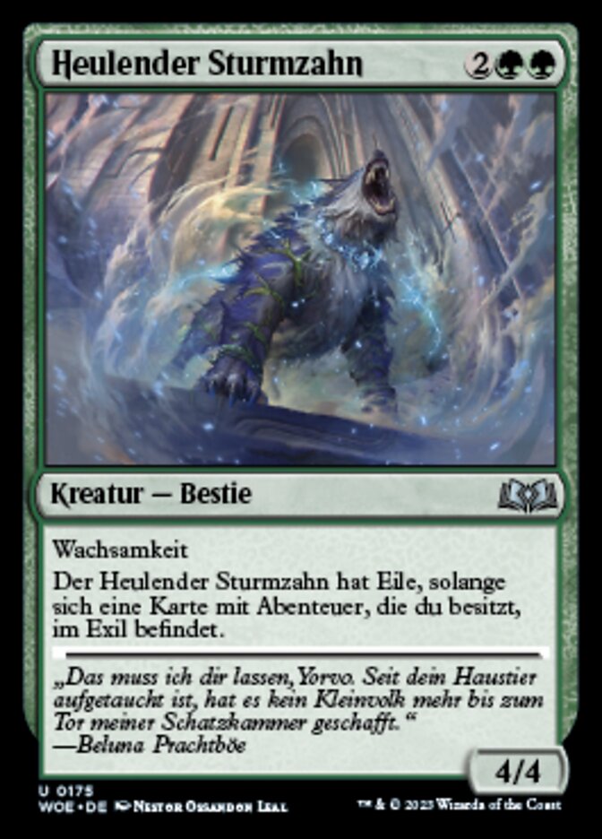 Heulender Sturmzahn