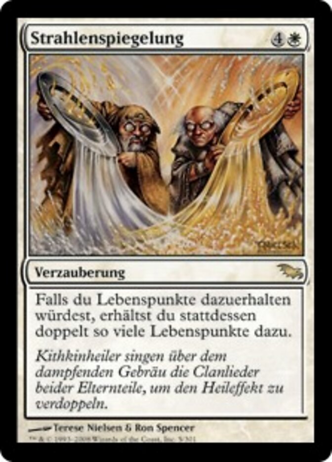 Strahlenspiegelung