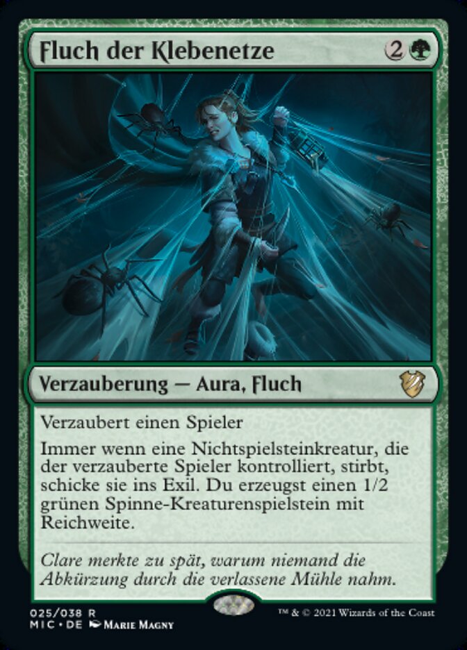 Fluch der Klebenetze